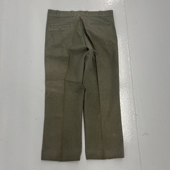 Vintage 60s Sears Green Sanforized Workwear Chinos 36x27 - Picture 3 of 4